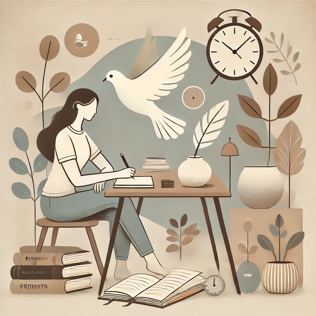 Pessoa caminhando rumo ao autoconhecimento e desenvolvimento pessoal